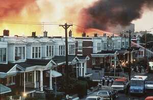 Philadelphia Police dropped a bomb which left 11 people dead, including five children, and burned down 61 homes.